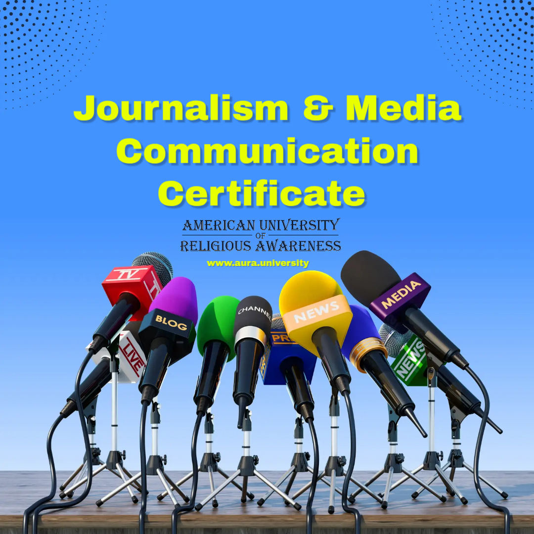 Journalism Courses & Media Communication Certificate